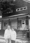 Jack and Janet in front of the duplex