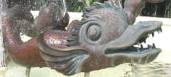 Fish fountain at TradeWinds